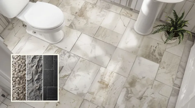 3 texturas de azulejo que debes evitar en el baño si buscas elegancia y fácil limpieza