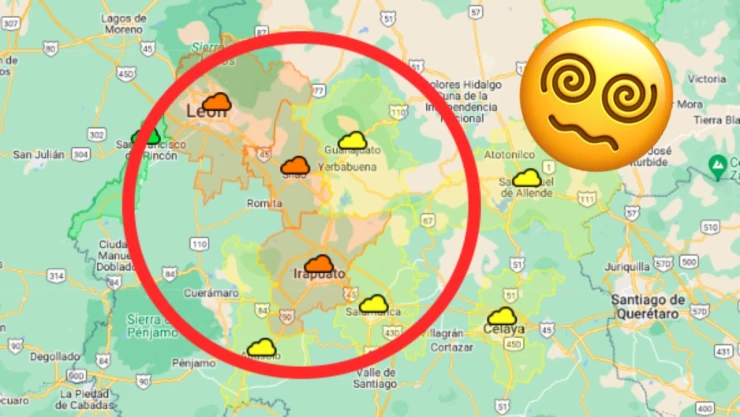Calidad del aire en Guanajuato