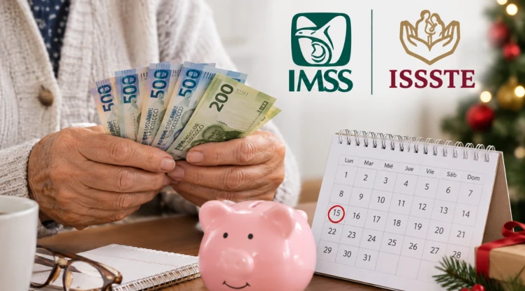 Aguinaldo IMSS e ISSSTE: ¿En qué fecha depositan el pago a pensionados este 2026?