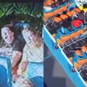 Subió a una montaña rusa y cayó de 60 metros de altura: Un hombre murió al salir expulsado de un juego en Georgia, Estados Unidos; imagen revela el momento del incidente