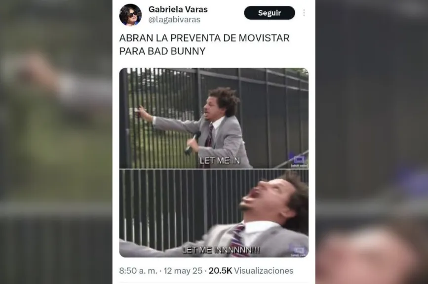 Estos son los memes que nos dejó de la venta de boletos para Bad Bunny 2025