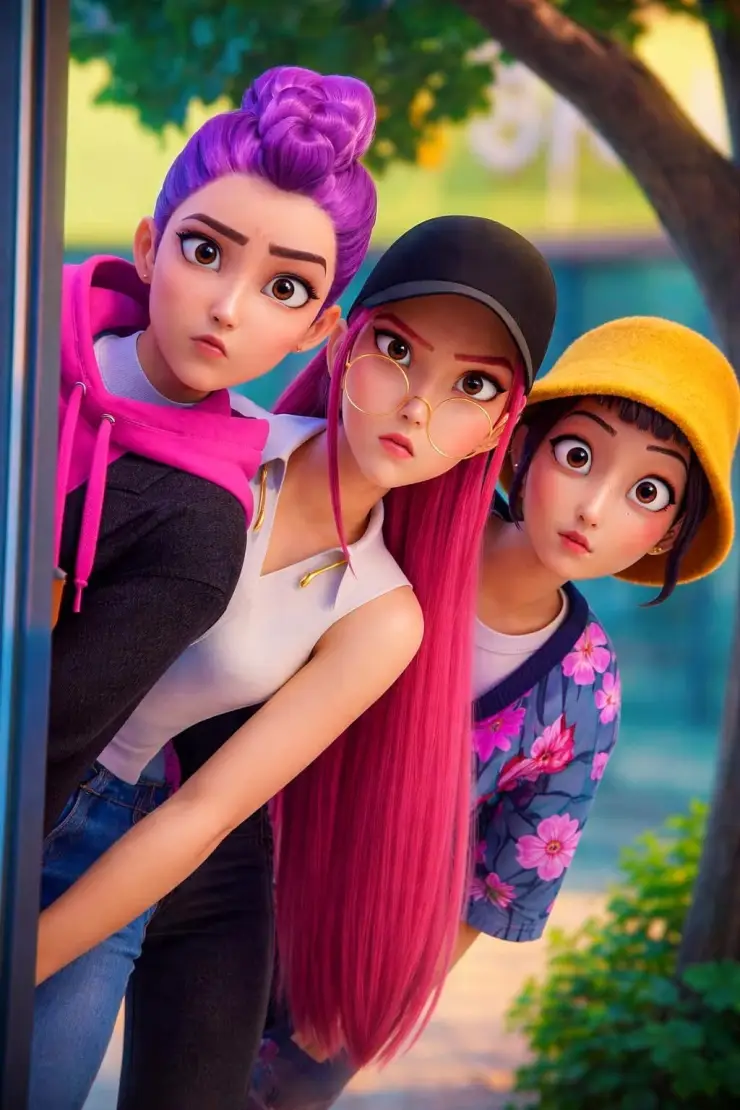 Las Guerreras K-Pop pueden ser tu inspiración para tus peinados escolares