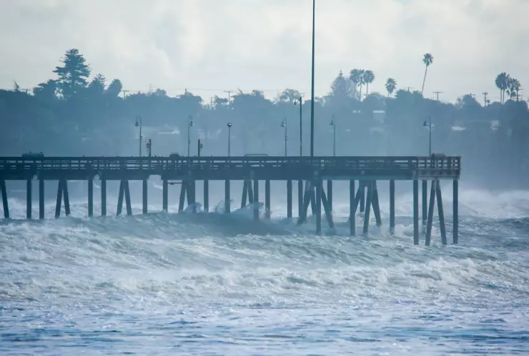 El clima en el Área de la Bahía de California esta semana.