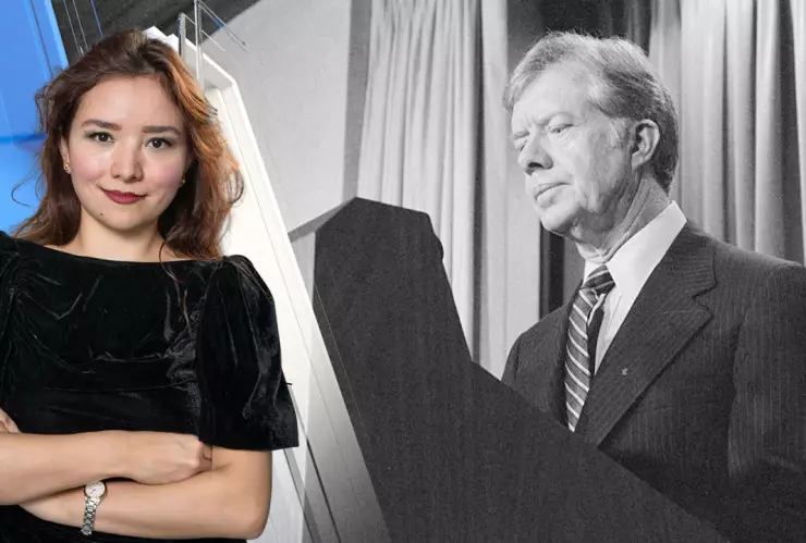 Amparo Castañeda, legado de Jimmy Carter