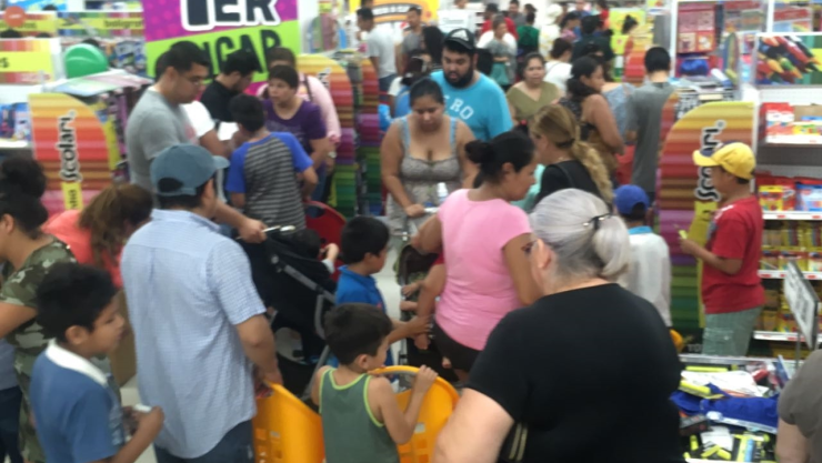 Gasto en la compra de útiles escolares