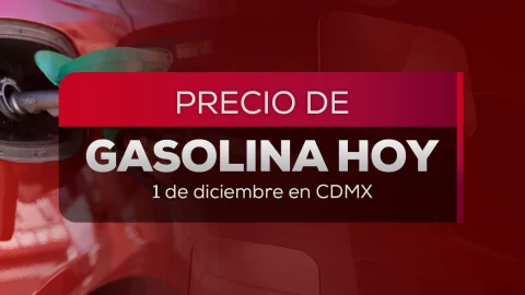 Precio de la gasolina hoy 1 de diciembre.