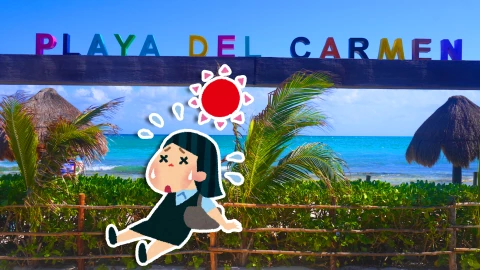 Playa del Carmen_ Esta será la hora con más CALOR en la Riviera Maya HOY 22 de febrero de 2026.webp