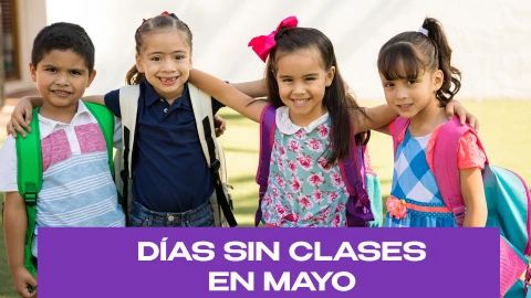 Días sin clases mayo