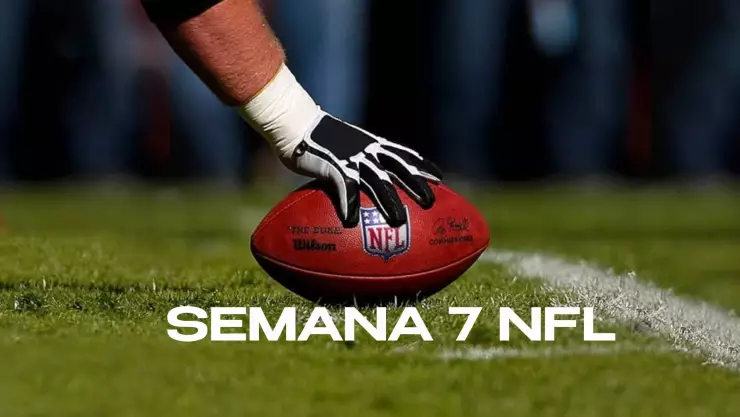 Semana 7 de la NFL 2025: Fechas, horarios, Kickoffs y dónde ver los próximos partidos