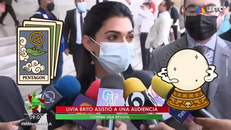 Terrible predicción augura fracaso para Livia Brito.