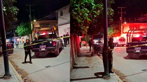 Balacera en colonia Paso Limón 