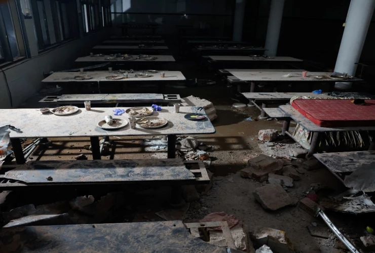 FOTOS_ Así es la escuela en la que se estrelló el avión de Air India