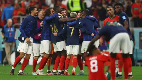 Francia celebra el pase a la final