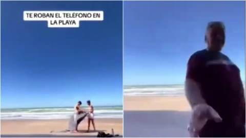 VIDEO_ ¡No puede ser! Por grabar un video, le roban el celular y queda grabado el momento