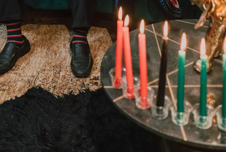 velas de colores año nuevo 2025