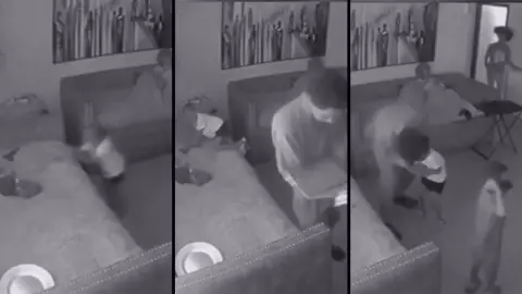 Niña de 3 años se dispara con una pistola que dejaron en el sofá de su casa; el momento quedó grabado (video)