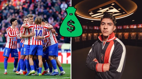 El salario de los jugadores de Atlético Madrid