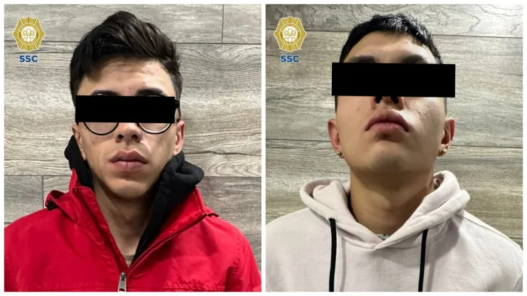 Kevin Kalid “N”, “El Parisi”, fue detenido con dos hombres.