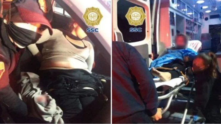 Policías auxiliaron a una mujer embarazada que entró en labor de parto cuando se dirigía a un hospital a bordo de un automóvil en calles de la colonia Narvarte.