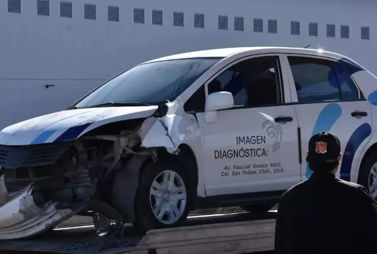 choque en avenida Tecnológico