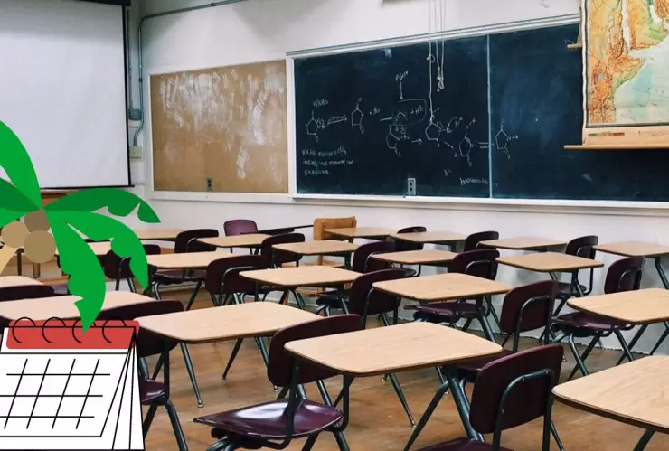 Salón de clases en México