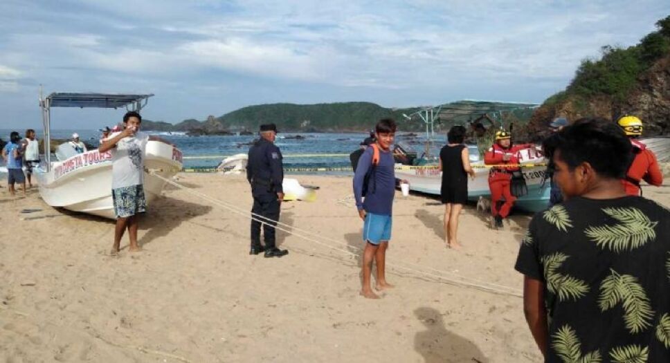 2 estudiantes de la UNAM murieron arrastrados por las olas en la costa de Oaxaca