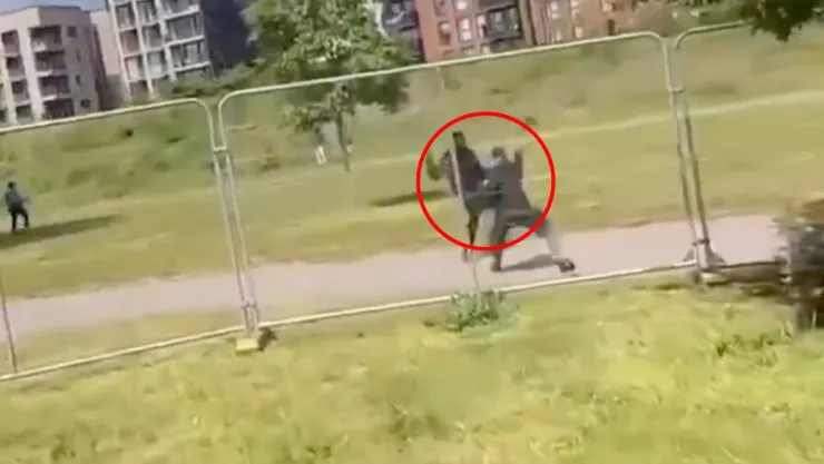 VIDEO | Riña a machetazos deja a un joven sin vida; testigos captaron el momento del brutal ataque