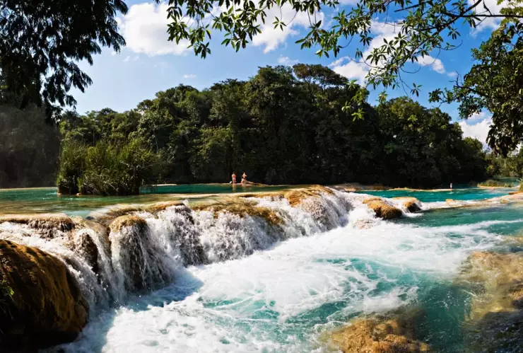 4 Cascadas de Agua Azul
