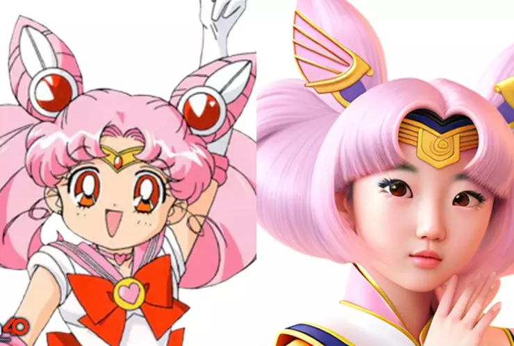 Sailor Moon Chibi Moon en la vida real