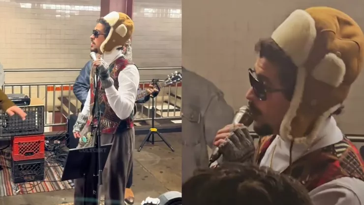 ¡Increíble! Bad Bunny se disfraza y da concierto sorpresa GRATIS en el metro