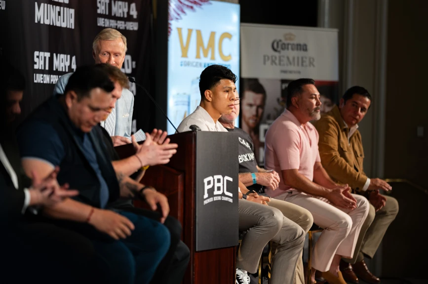 Conferencia de prensa oficial Canelo Álvarez vs Jaime Munguía
