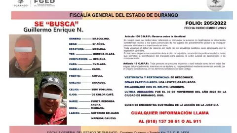 Fiscalía de Durango