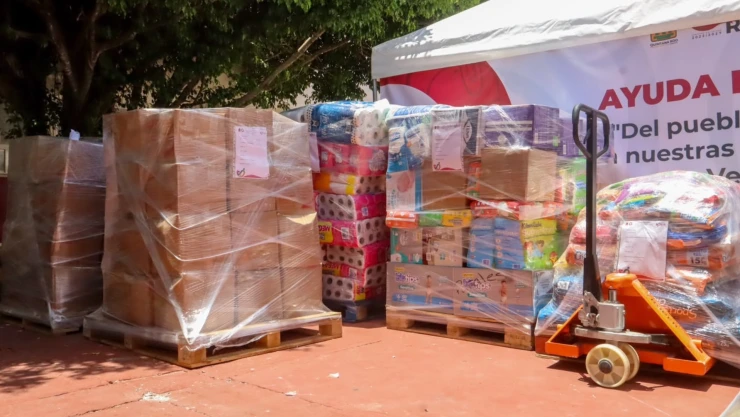 Quintana Roo se une a la ayuda humanitaria para Venezuela con donativos de la ciudadanía