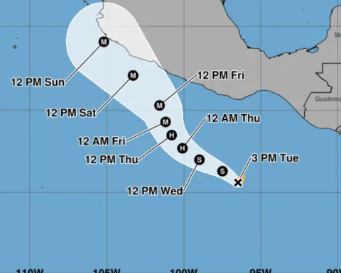 Nace la tormenta tropical “Trudy” en el Pacífico: Prevén que se convierta en huracán mayor; ¿dónde está ahora?