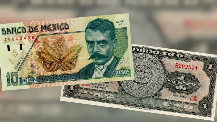 Así son los dos billetes antiguos mexicanos que se venden hasta en 400,000.jpg