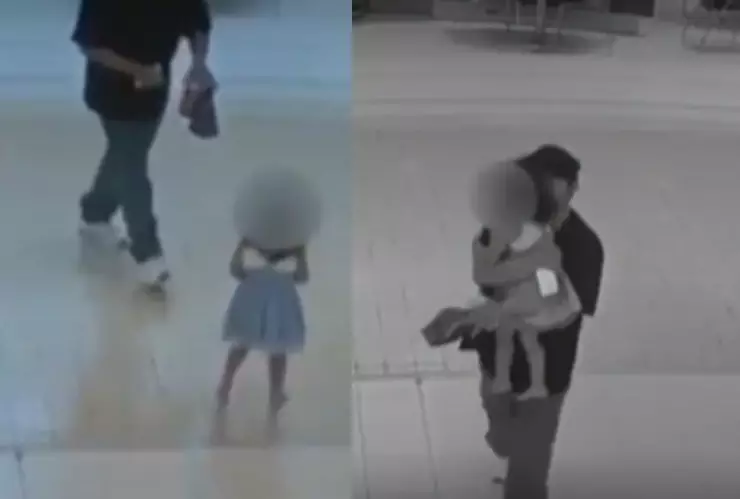 Bebé es secuestrada por hombre