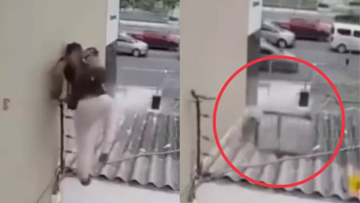 Ladrón cae por el techo tras electrocutarse