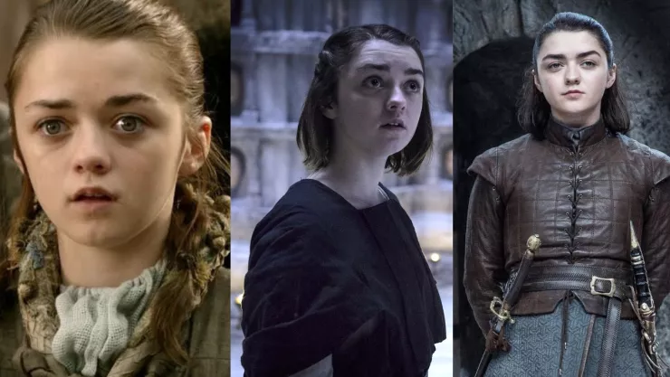 Arya Stark de Game of Thrones Maisie Williams