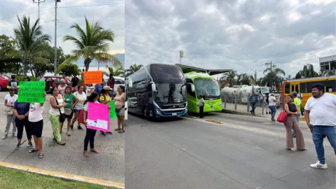 Bloqueos viales en Acapulco