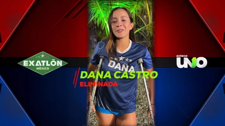 ¡CONFIRMADO! Dana es eliminada de Exatlón México por lesión tras sufrir fuerte accidente en su rodilla