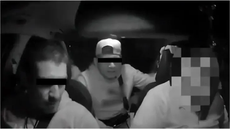 Asalto a taxista por app en Edomex: ladrones quedaron grabados; video del momento
