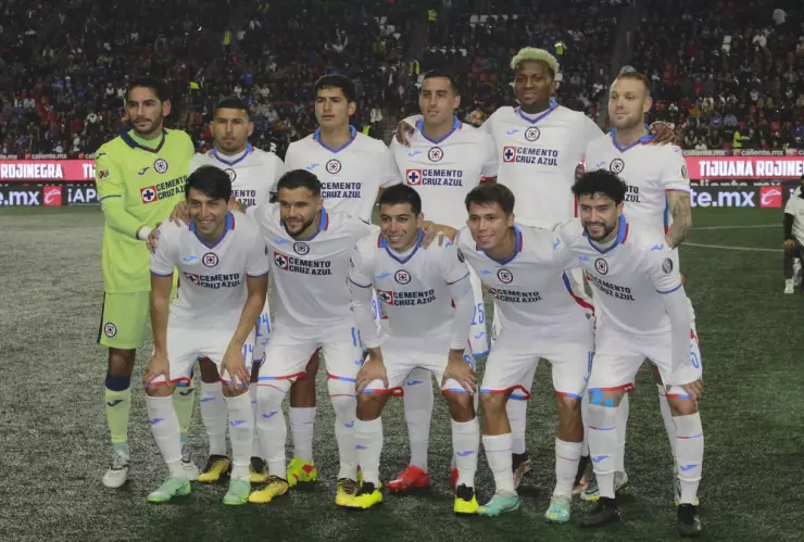 Foto oficial de Cruz Azul en Tijuana Jornada 1 Clausura 2023