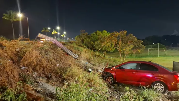 Accidente en Mazatlán