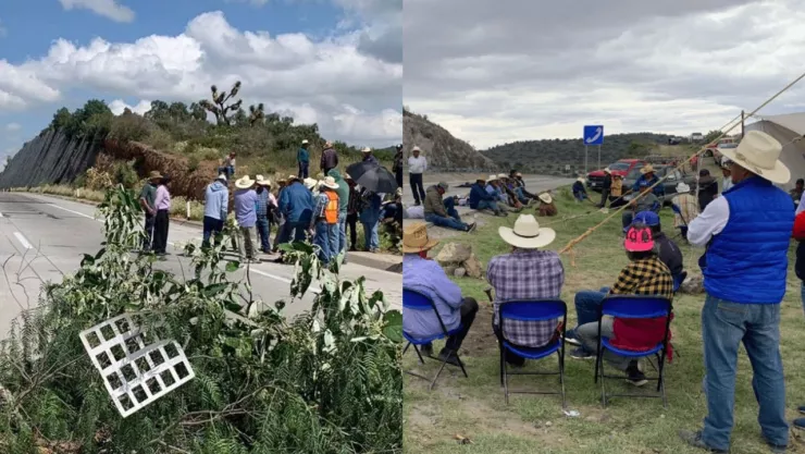 Bloqueo Arco Norte: Manifestantes cierran tramo Pachuca-Tulancingo; zo<nas afectadas