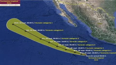 Tormenta Tropical Jova