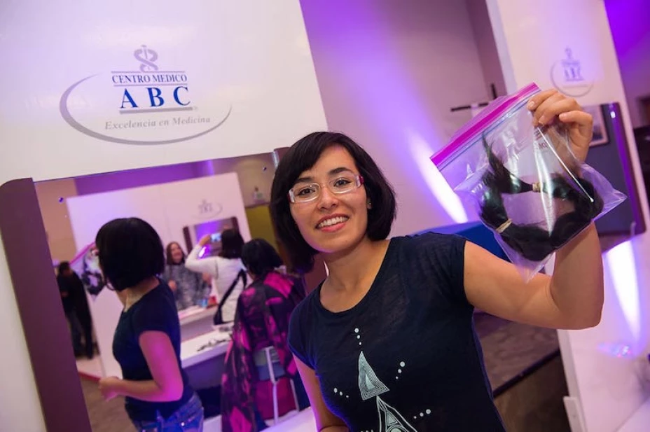 Donación de cabello