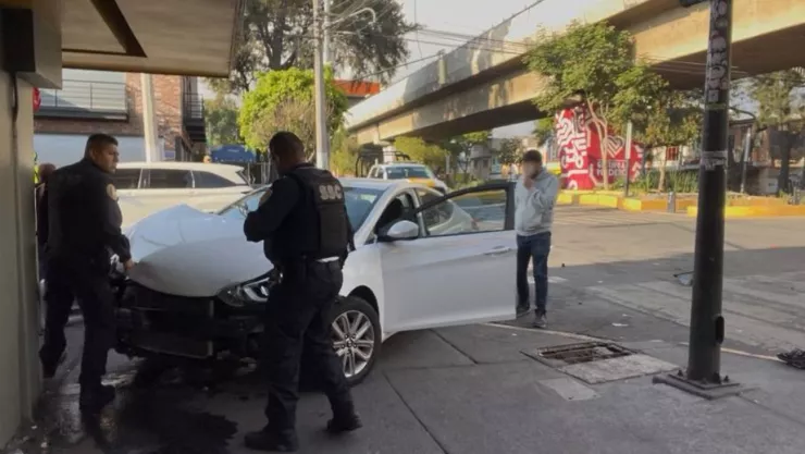 Accidentes en calles de CDMX este jueves 9 de abril