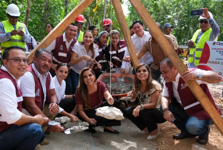 Fortalecen la infraestructura educativa en el fraccionamiento Kusamil de Cancún