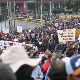 Protestas CNTE en CDMX.