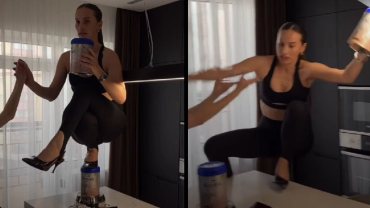Mariana Barutkina, influencer rusa, se rompe la espalda haciendo reto viral “Stiletto Challenge”.png